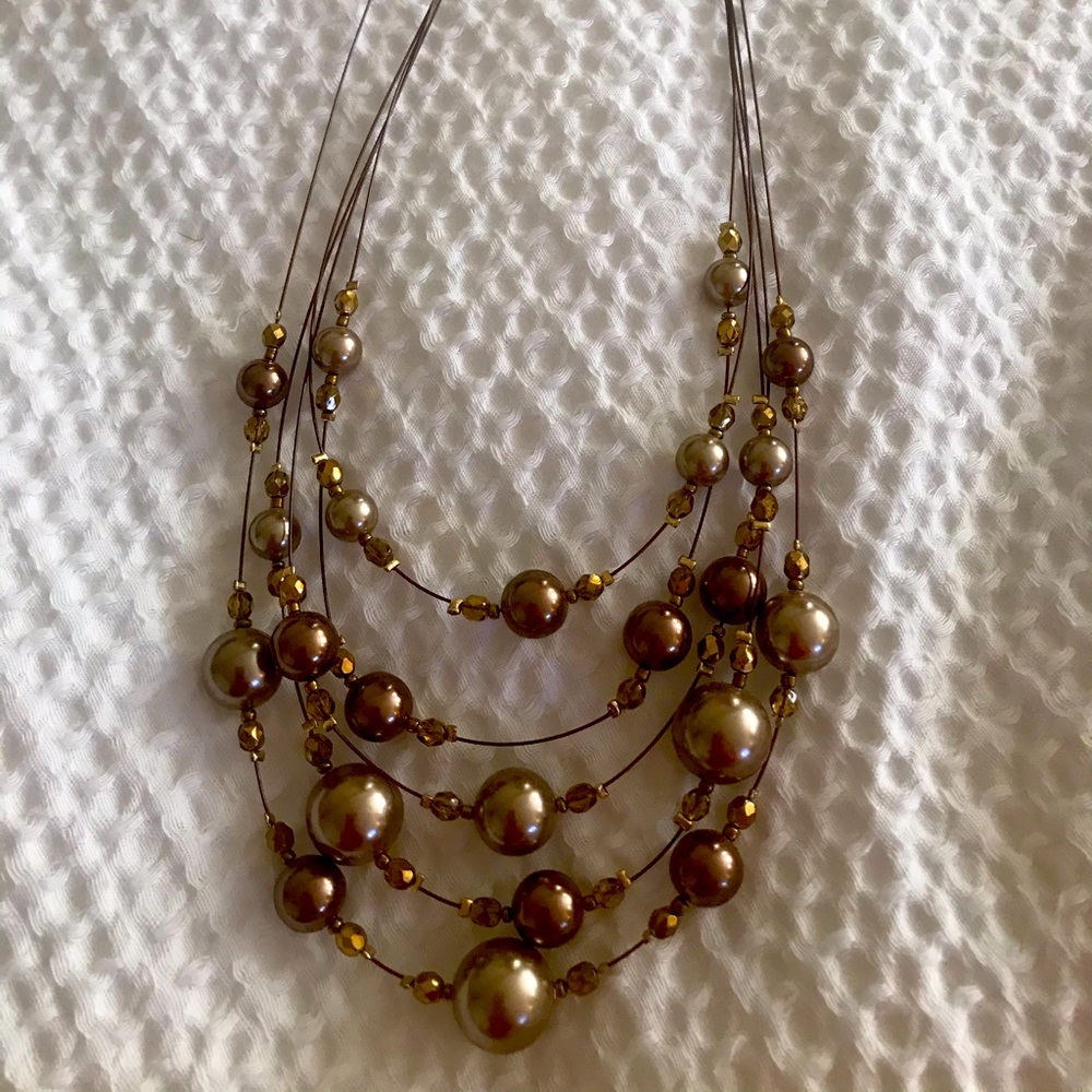 5 layered necklace!